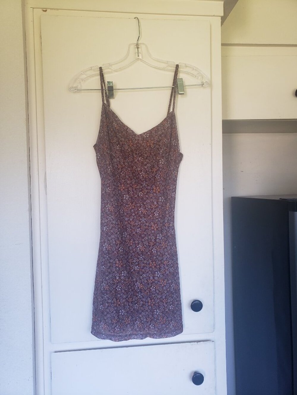 Motel Brown Dress Size Small
